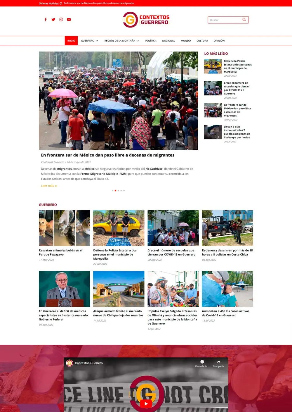 Página de inicio Página de inicio