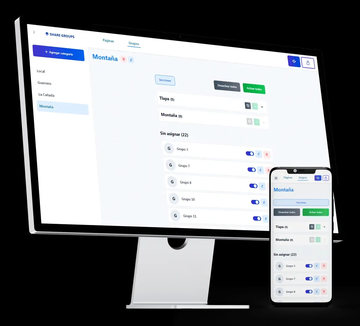 Share Groups Share Groups